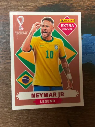 Figurinha Legend Neymar Bronze