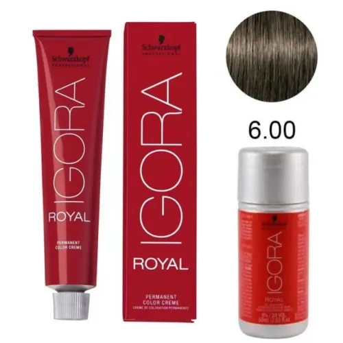 TINTA P/ CABELO IGORA ROYAL 6-0 60GR