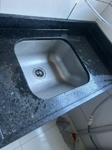 Vendo kit completo Cuba inox com balcão namore