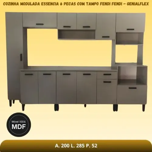 Cozinha Modulada Essência 