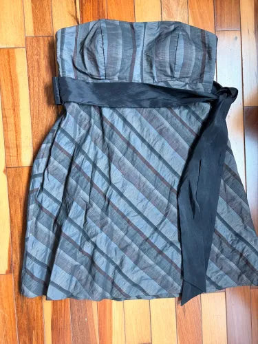 vestido vintage tomara que caia 