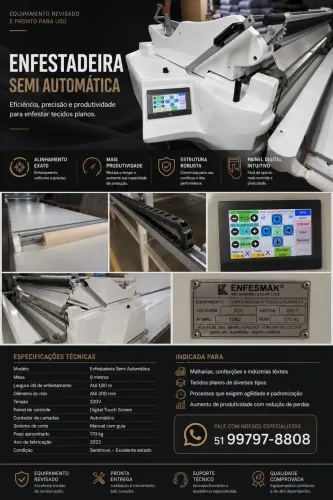 Enfestadeira semi automática