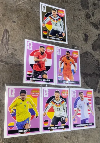 Figurinhas LEGENDS copa do mundo 2026