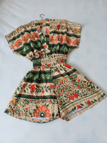 Macacão estampado