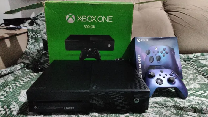 Xbox one fat+ controle series s