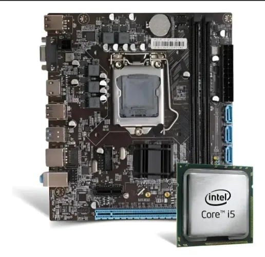 Kit processador I5 6500 e placa mãe LGA 1151