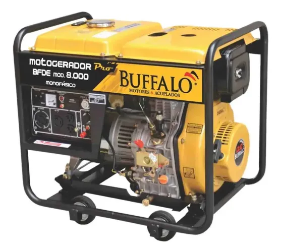 Motogerador Buffalo Pro BFDE mod 8000 MONOFÁSICO