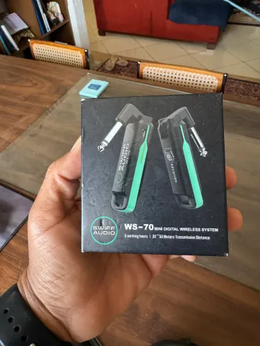 Sistema Sem Fio Swiff Audio WS-70 para Guitarra e Baixo