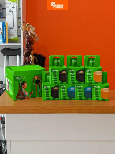 Fita Kinésio Muscle Fix Rolo 5CMx5M - Multi Saúde