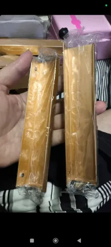 ? Lote com 60 Puxadores Slim Dourados
