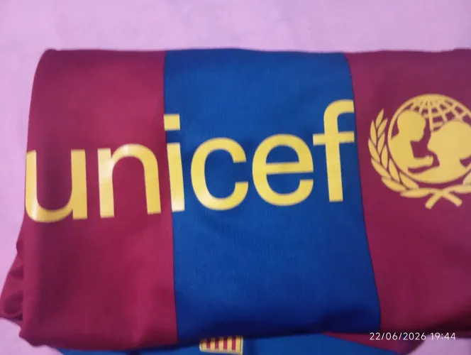 Camisa barcelona manga longa