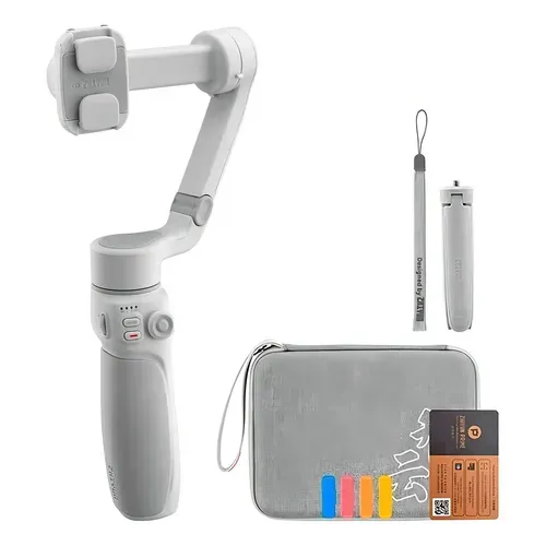 Estabilizador Zhiyun Smooth Q4 Combo Gimbal 3 Eixos para Smartphone com Haste Extensora Lu