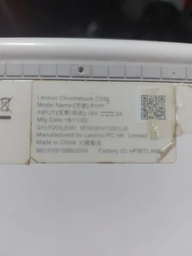 Carcaça lenovo chomebook c330