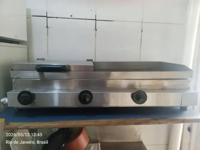 Chapa para lanches Edanca a gás
