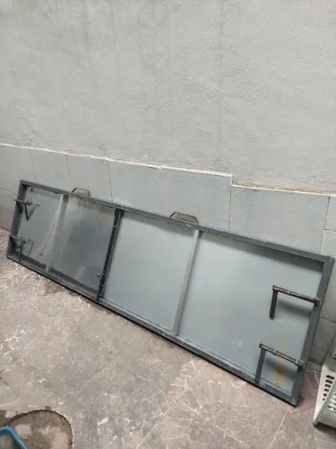 Contenção comporta 250x70cm ferro enchente