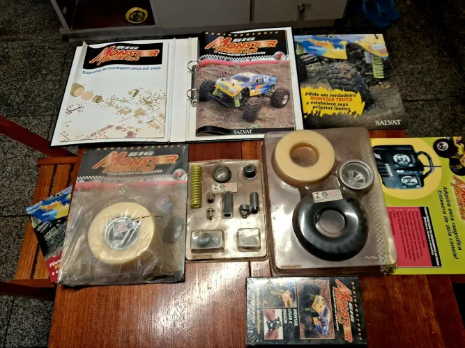 Monster Truck 4x4 Pecas Originais Lacradas