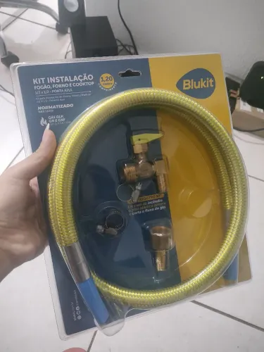 Kit instalação fogão