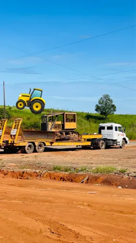 Caminhão cavalinho 1634 Mercedes com carreta 2 eixos