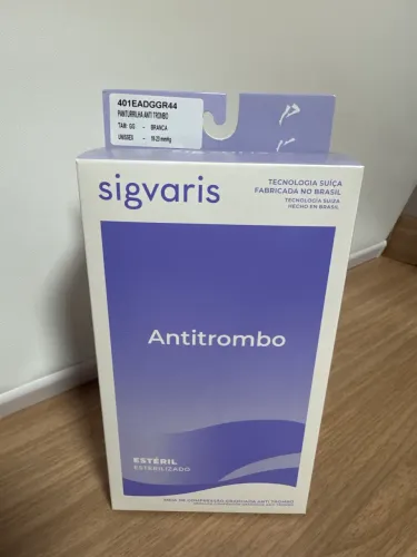 MEIA DE COMPRESSÃO ANTITROMBO PANTURRILHA SIGVARIS GG