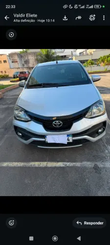 Toyota Etios X Plus 1.5 Flex 16V 5P Aut. 2020