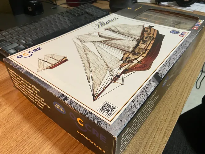 Kit de Modelismo Naval Occre Albatros (Para Montar) - Completo!
