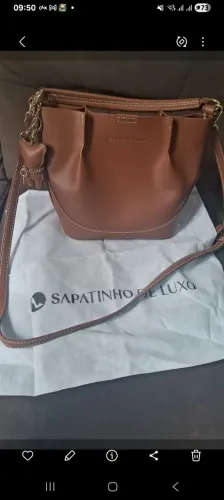 bolsa da sapatingo de luxo nova