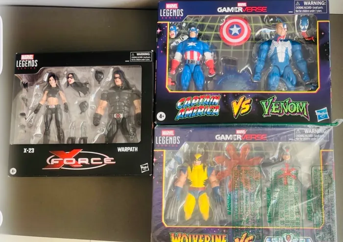 Lote de bonecos de ação com 6 figuras