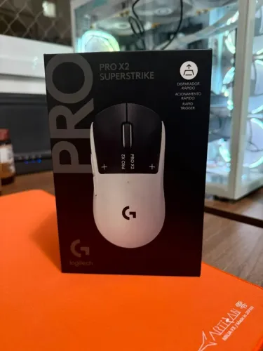 Mouse Gamer Sem Fio Logitech G PRO X2 SUPERSTRIKE