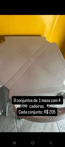 Freezer,Geladeira da coca cola,mesas e cadeiras!! Excelentes preços e muito conservados