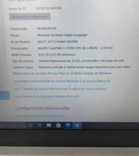 Notebook Lenovo ideada 330