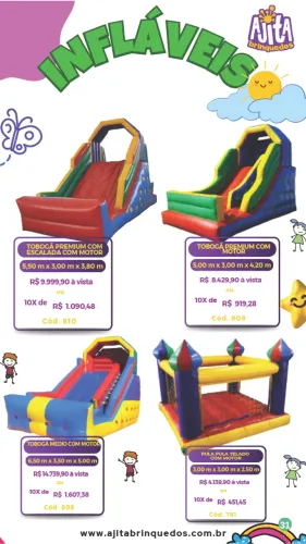 Inflaveis Com Motor incluso