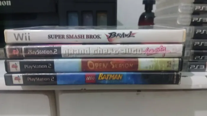 Lote de jogos originais PlayStation 2
