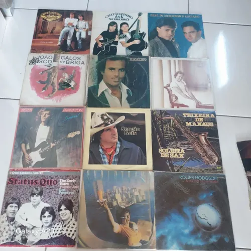 Disco de vinil valores únicos vários gêneros