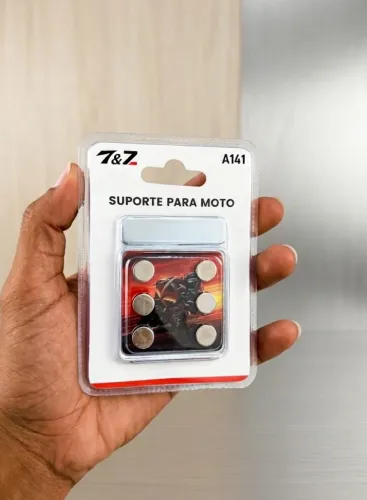 Suporte Magnético para Moto Guidão (6 Ímãs Neodímio) - Novo