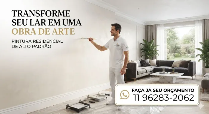 Pintura Residencial em Alto Padrão