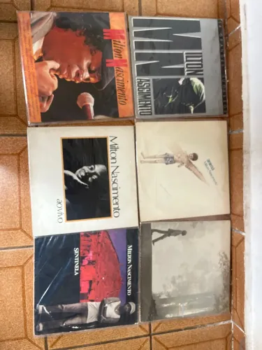 Lote 6 disco de vinil lp Milton Nascimento