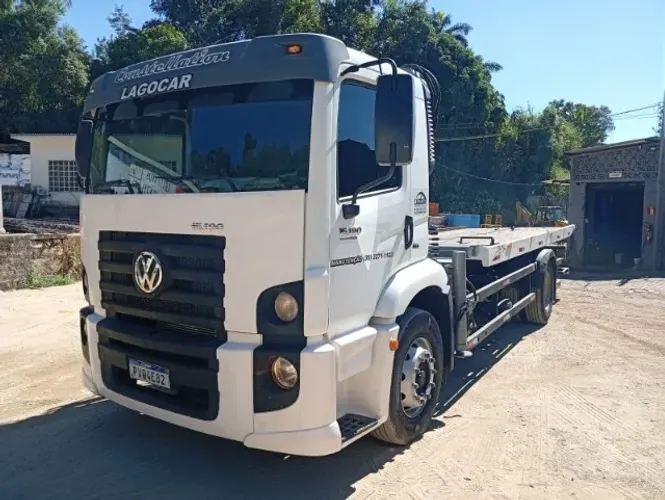 CAMINHÃO TOCO PRANCHA GUINCHO C/MUNCK RODOMUNCK 14.000 VW 15.190 ANO 2014