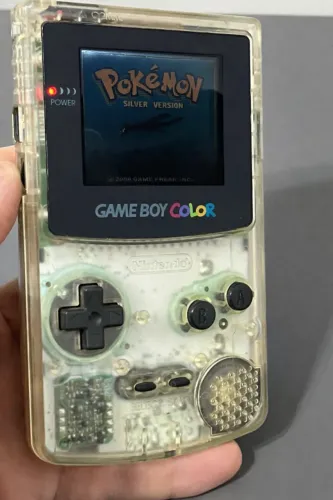 Game Boy Color transparente original - testado e funcionando