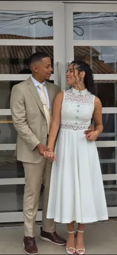 Vestido de noiva civil