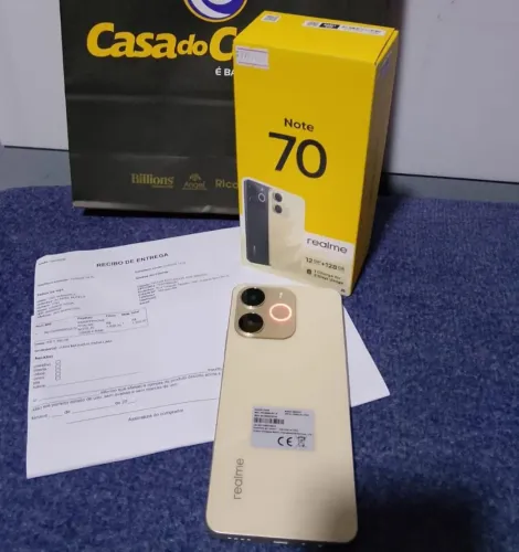 Vendo celular Realme Note70 600$ pra levar logo 