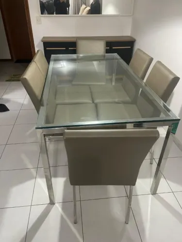 Mesa de Jantar e inox