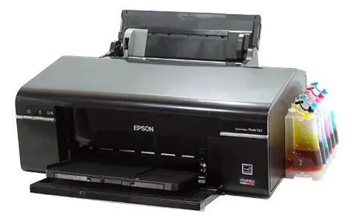 Impressora Epson. Stylus Photo T50(com Bulking instalado)