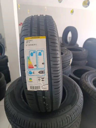 PNEUS DUNLOP 185/70 14, NOVOS E ORIGINAIS 