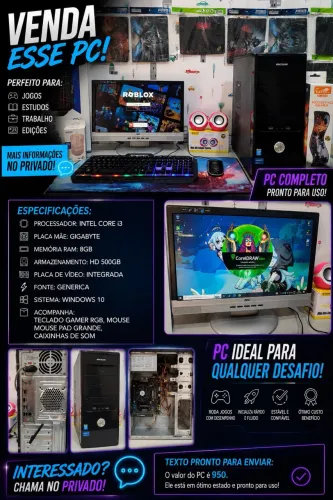 Vendo pc gamer 