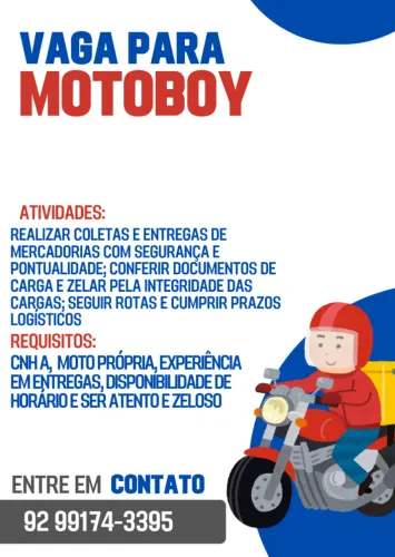 Vaga motoboy