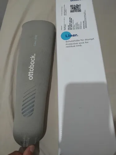 Meia liner para perna prótese