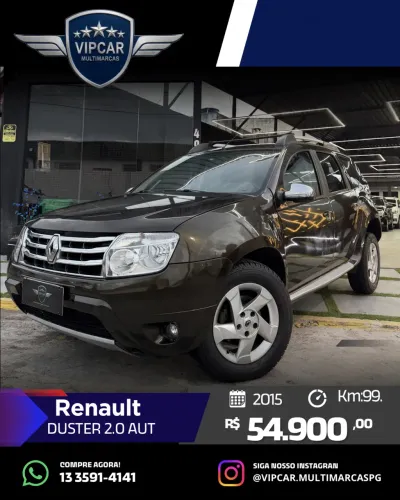 Renault Duster Dynamique 2.0 Hi-flex 16V Aut. 2015