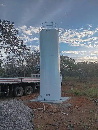 Fabricação de caixas d'água Metallicas 