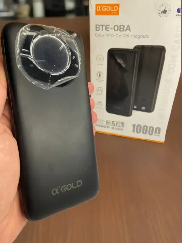 Carregador Portátil Power Bank 1000Ah BTE-08A A?Gold an6