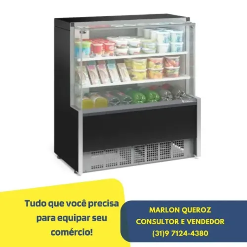 Balcão Refrigerado 2 Placas 1,10M Gelopar